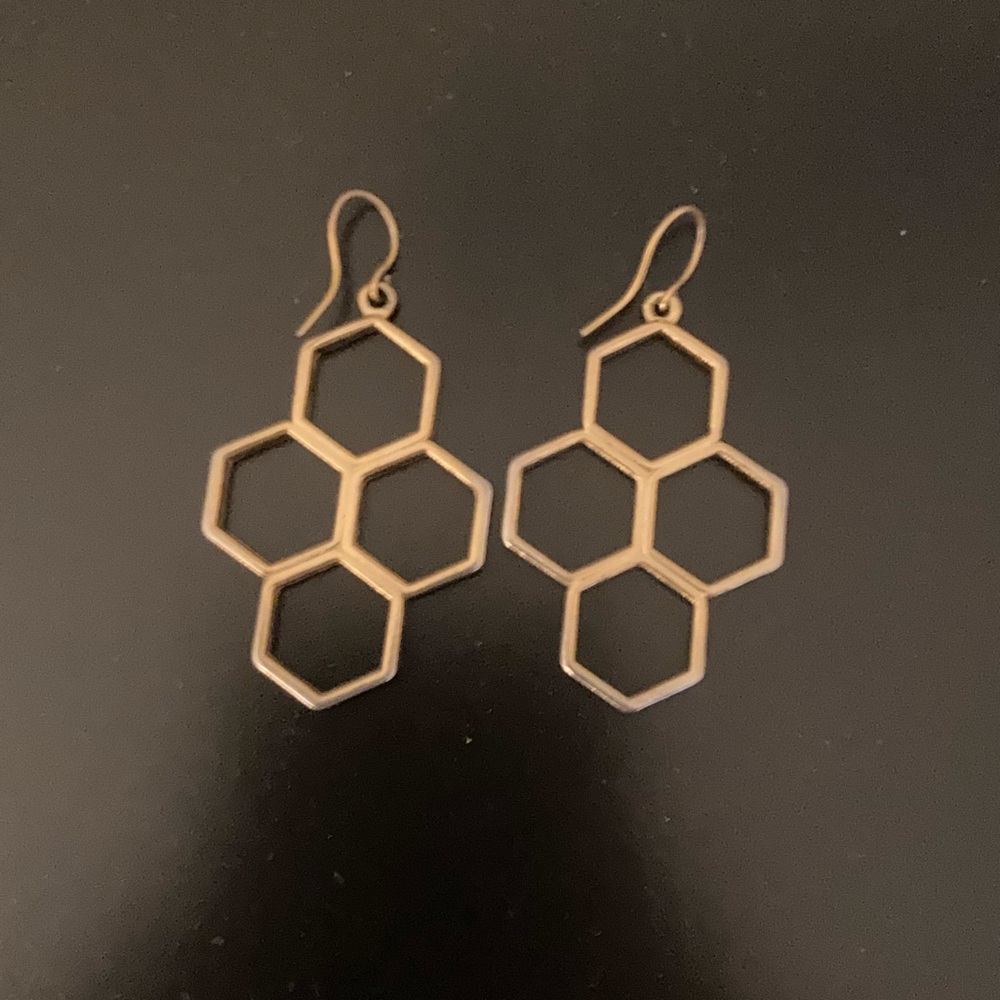 Anthropologie Gold Earrings